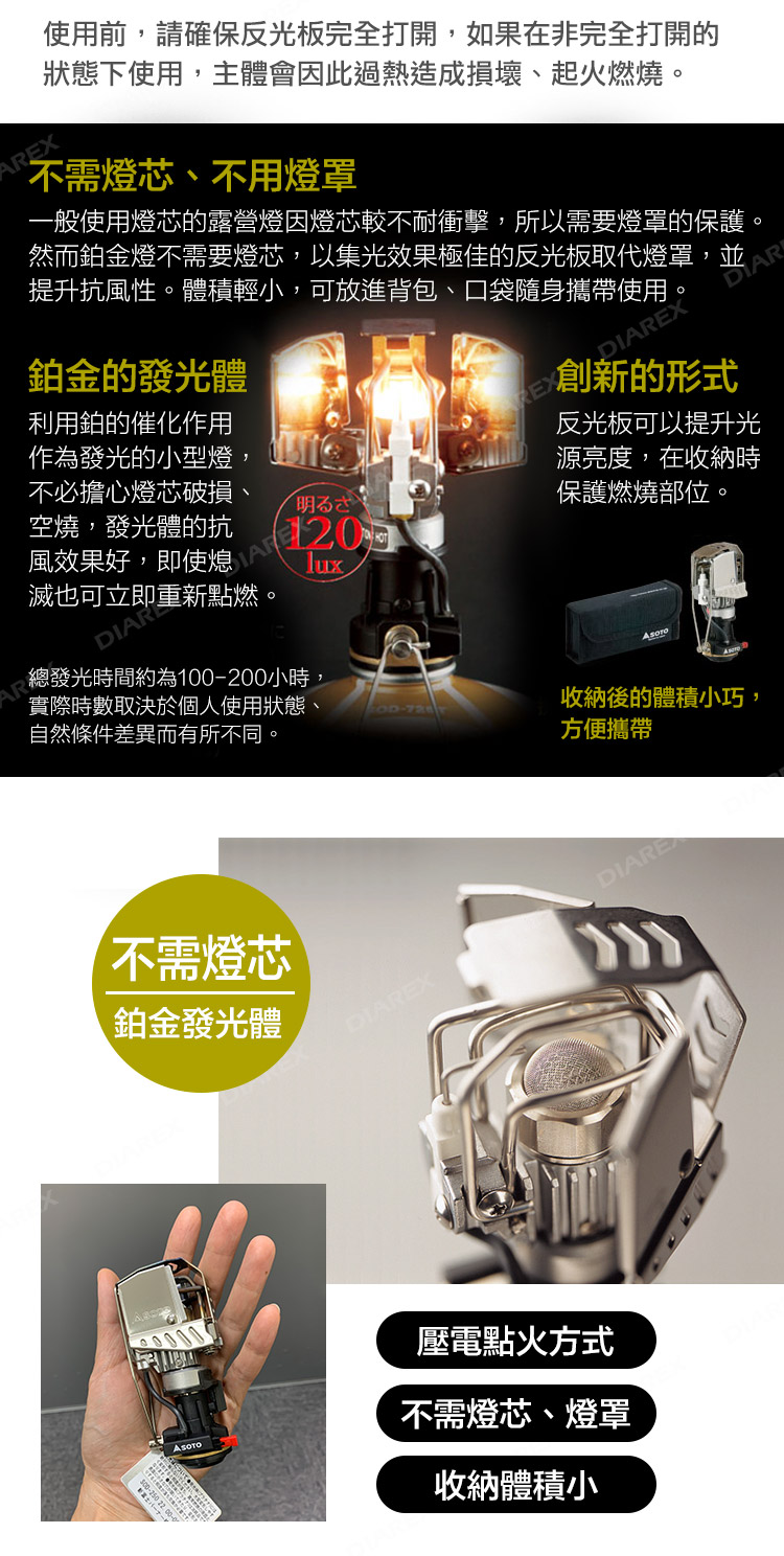 耐用的金屬發光體