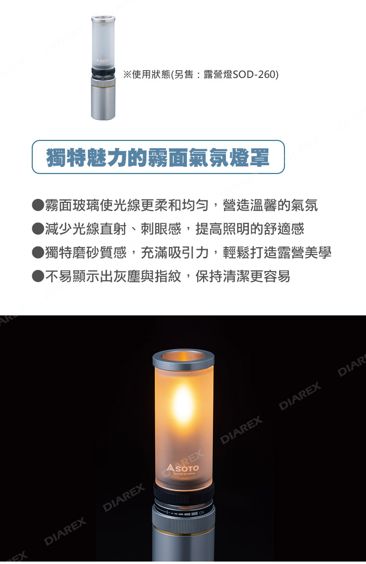 霧面玻璃使光線更柔和均勻,營造溫馨的氣氛